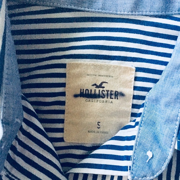 Women’s Collared Shirt, Work Blouse, striped - Picture 3 of 4